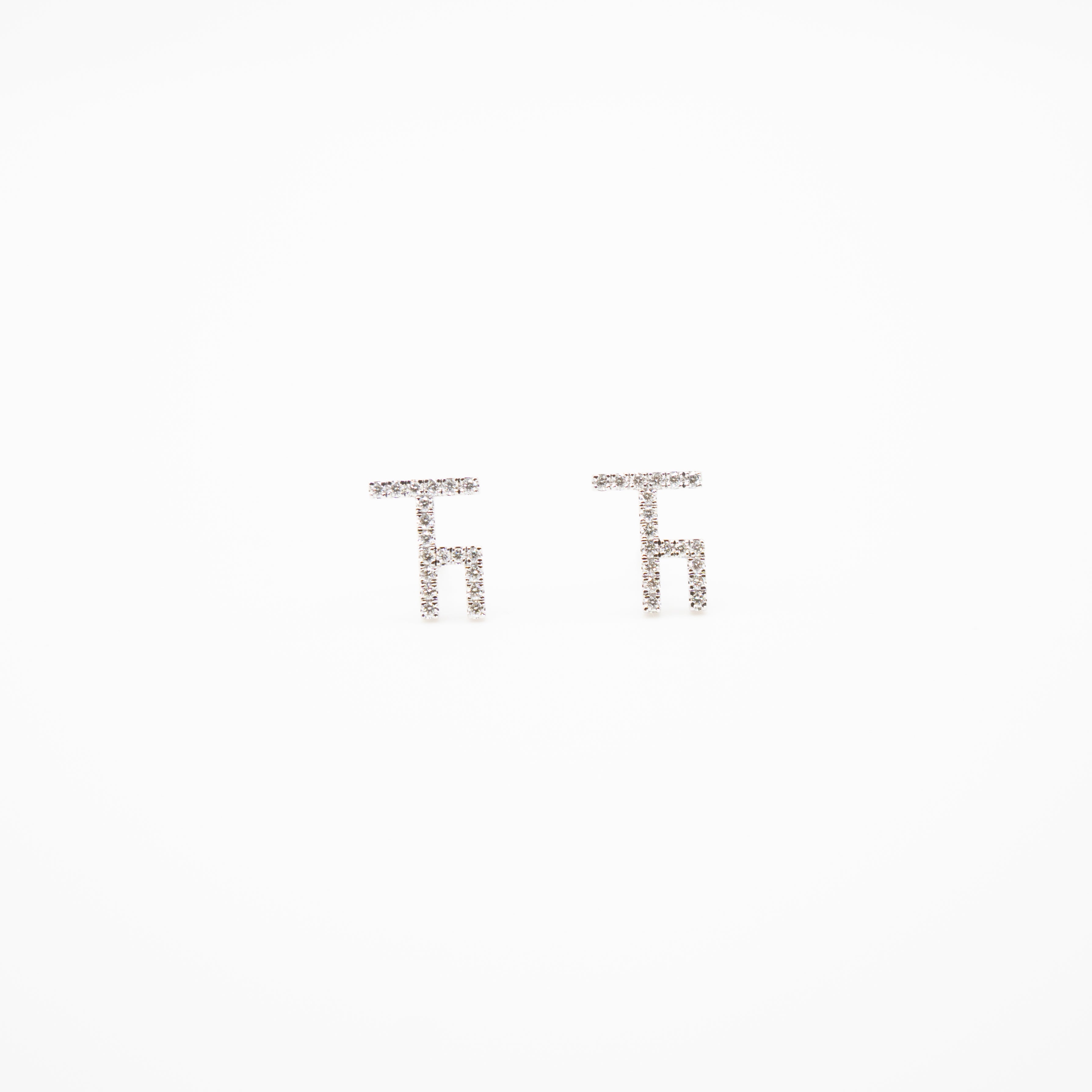 Custom Brand Diamond Earrings